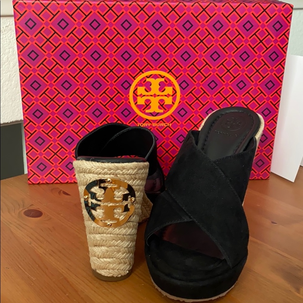 Tory Burch Bailey 110mm Wedge Mule
